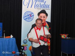 Pierre Mardue im Gleisgarten am 21. April 2024